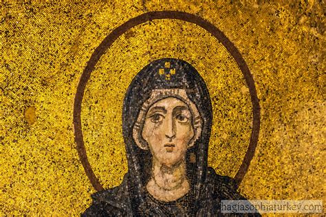 The Virgin and Child Mosaic » Hagia Sophia