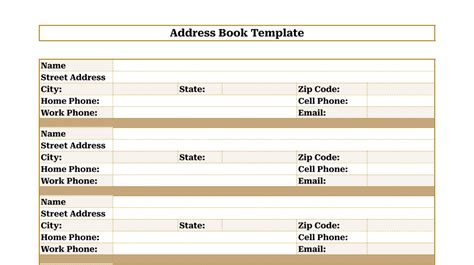 5 Free☝️ Google Sheets Address Book Templates - Spreadsheet Daddy