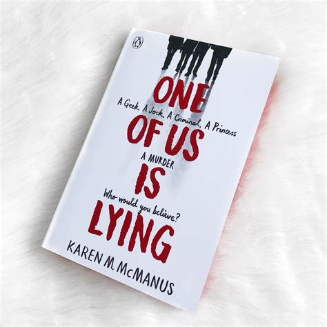 One of us is lying book by Karen McManus #book #whodidthis #blogger # ...