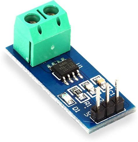 arduino AC / DC HALL EFFECT ANALOG CURRENT SENSING SENSOR ACS712 30A RANGE MODULE Electronic ...