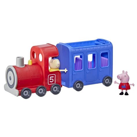 Peppa Pig Peppa’s Adventures Miss Rabbit’s Train Detachable Preschool ...