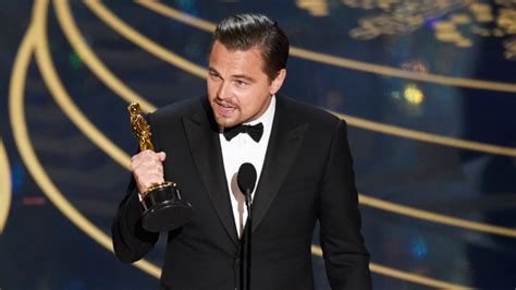 Leonardo DiCaprio's Oscar Speech Focuses on Climate Change - Variety