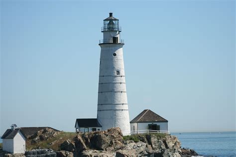 Boston Harbor Light/ Boston, MA | Harbor lights, Lighthouse, Boston harbor