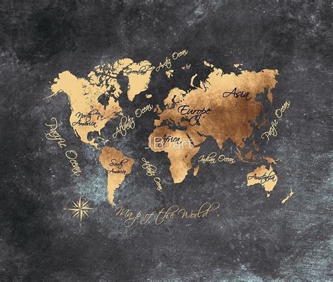 world map 147 gold black #worldmap #map | World map art, World map wallpaper, World map