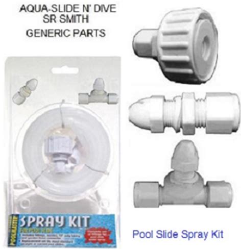 All Swimming Pool Slide Replacement Parts for SR Smith, Interfab, Summit USA and Aqua Slide n ...