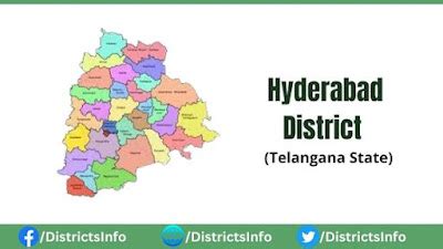 Hyderabad District With Mandals and Tourist Places in Telangana State