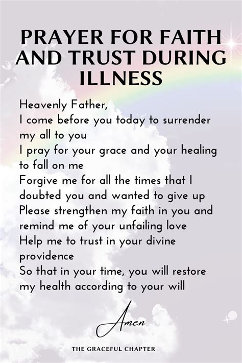 20 Short Prayers For Healing - The Graceful Chapter