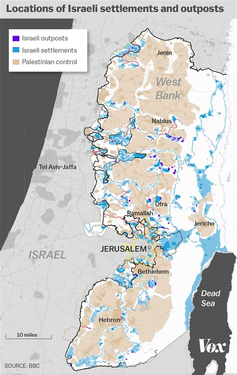 The growth of Israeli settlements, explained in 5 charts - Vox