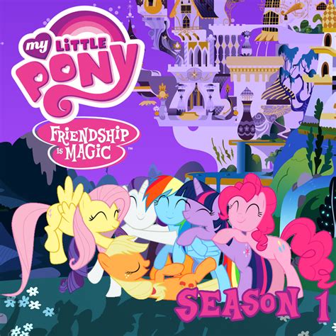 My Little Pony Season 1 iTunes Cover by DrZurnPhD on DeviantArt