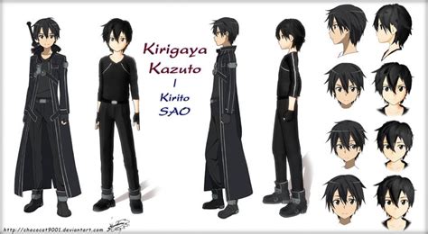 Kirigaya Kazuto - MMD Kirito in SAO - WIP by chococat9001 on deviantART | Sword art online asuna ...