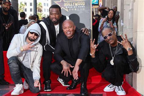 Eminem, 50 Cent and Snoop Dogg Honor Dr. Dre at Walk of Fame Ceremony