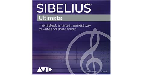 Sibelius Sibelius | Ultimate 1-Year Software 9938-30112-00 B&H