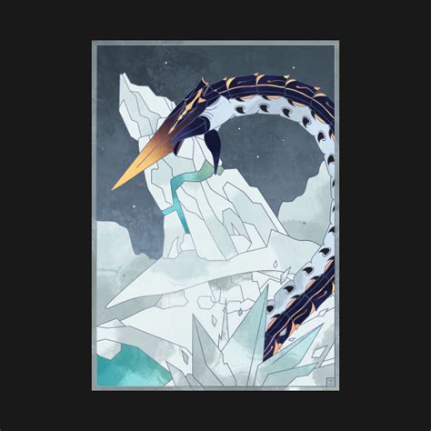 Ice Worm Leviathan - Subnautica - T-Shirt | TeePublic