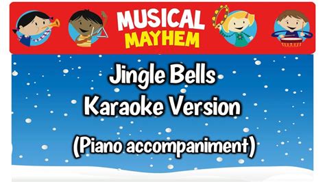 Jingle Bells Karaoke Version (piano accompaniment) with lyrics - YouTube