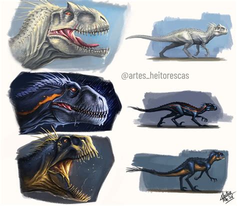 JURASSIC WORLD HYBRIDS, Heitoresco | Jurassic world dinosaurs, Jurassic ...