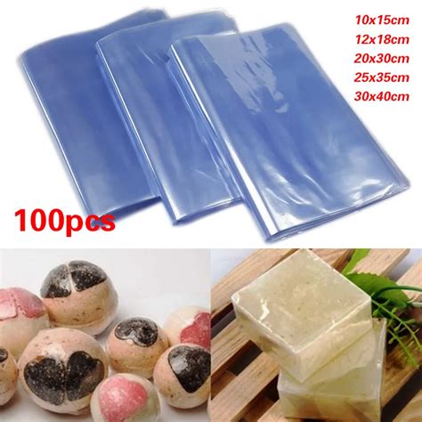 100PCS Heat Shrinkable Film Transparent Sealing Film Dustproof Anti ...