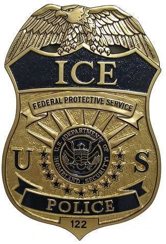 Federal Protective Service Badge Plaque