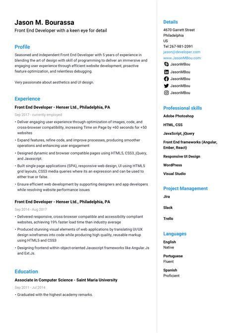 Online Resume Builder: Create the Perfect Resume for 2024