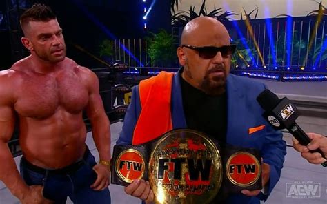 Taz Introduces FTW World Title To AEW & Crowns Brian Cage Champion