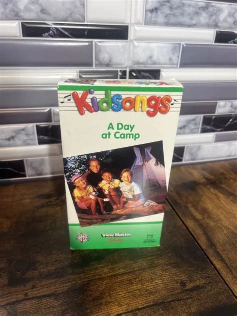 KIDSONGS A DAY At Camp VHS 1990 View-Master Video Sing-a-long $8.13 - PicClick CA