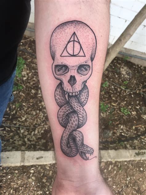 Here’s my Harry Potter tattoo : harrypotter