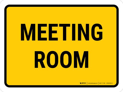 Meeting Room Landscape - Wall Sign