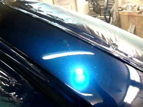 fresh paint - Indigo Blue Metallic w/Cobalt Blue Micro Flake 3 - YouTube