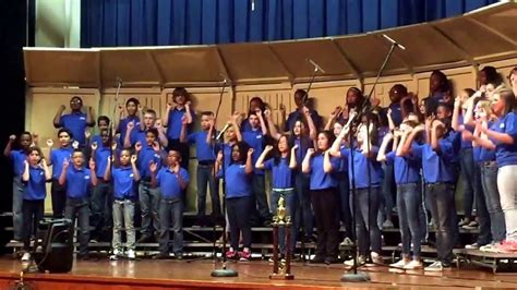 Bleyl Middle School Spring Concert - "Blue Suede Shoes" - YouTube