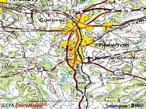 Newton, North Carolina (NC 28658) profile: population, maps, real ...