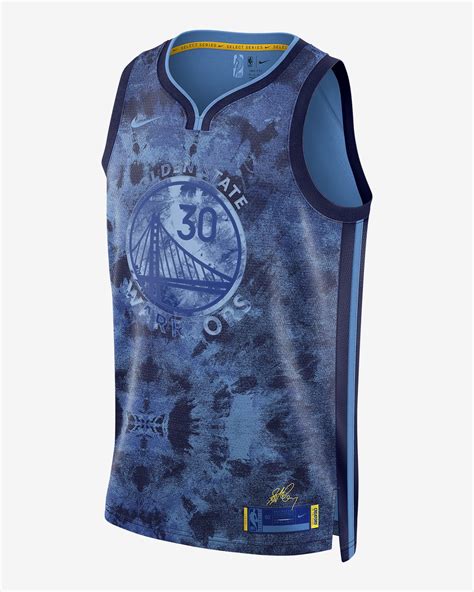 Stephen Curry Golden State Warriors 2022/23 Select Series Men's Nike Dri-FIT NBA Swingman Jersey ...