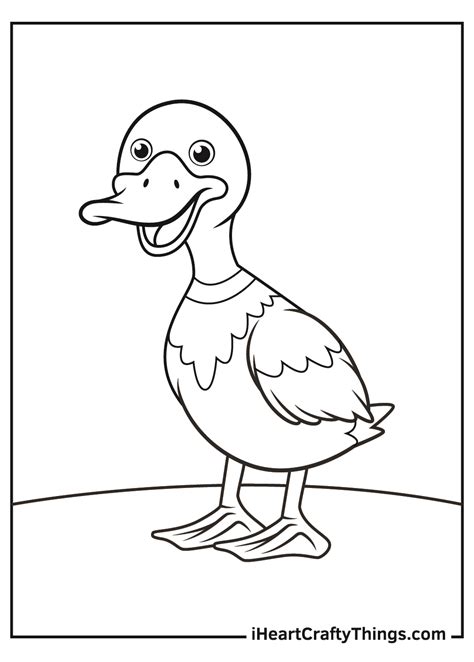 Duck Coloring Pages