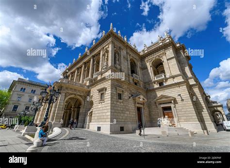 Budapest, Hungary. The Hungarian Royal State Opera House, considered one of the architect's ...