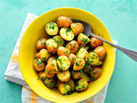 Boiled Potatoes with Herb Butter | Savory