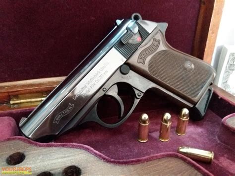 James Bond Deactivated Walther PPK replica prop weapon