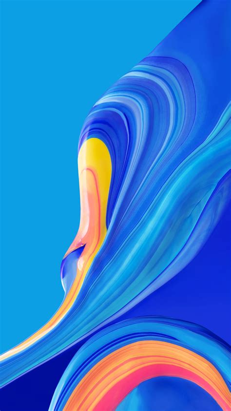 4k Wallpaper Blue Abstract Art