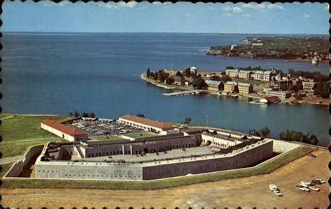 Bird's-Eye View Of Old Fort Henry Kingston, ON Canada Ontario