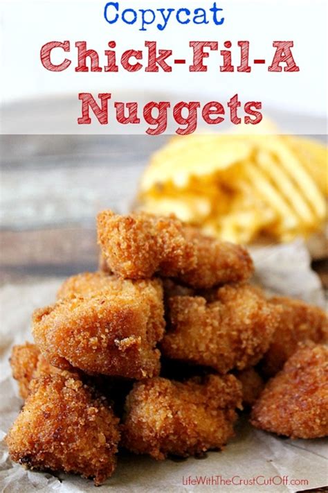 Copycat Chick-Fil-A Nuggets recipe | Chefthisup