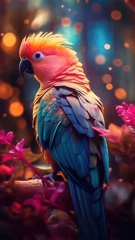 Parrot Bird 4K #8421m Wallpaper PC Desktop