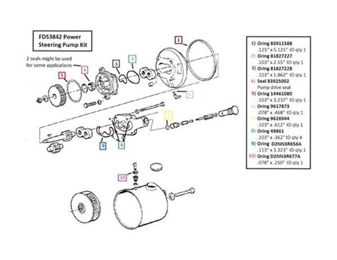 Power Steering Pump Schematic