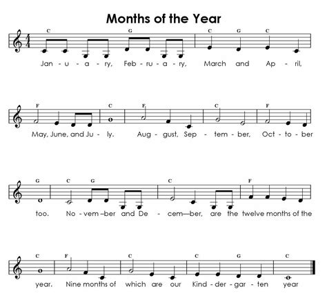 Learn the Months of the Year with Fun and Catchy Lyrics