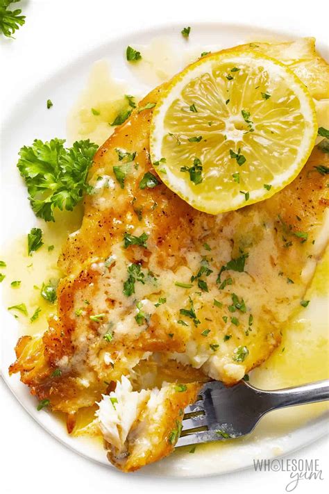 Pan Fried Tilapia (With Lemon Butter Sauce) – TopFoodClub