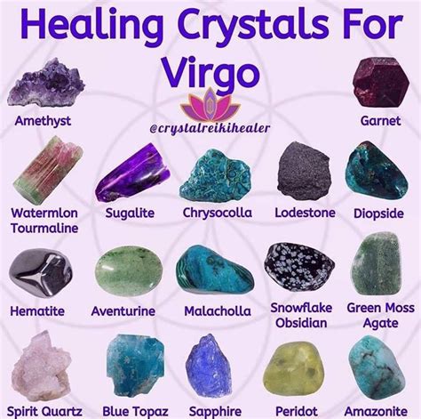 Virgo Zodiac Stone