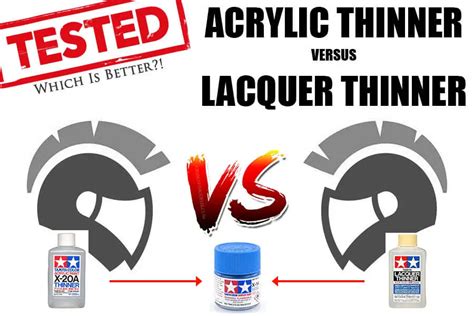 Thinning Tamiya Acrylic With Lacquer Thinner Vs Acrylic Thinner – Airbrush Modeler