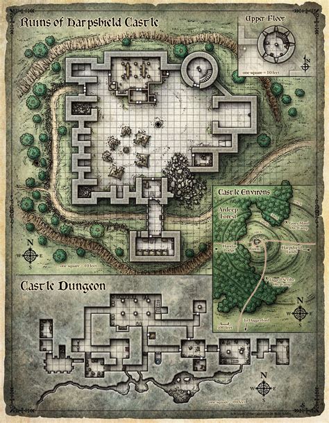 Harpshield Castle in Not Forgotten Realms| World Anvil