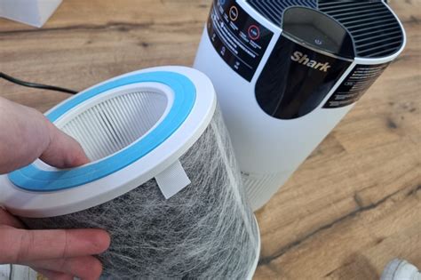 Shark air purifier with NanoSeal (HP100) review - Purifiertester