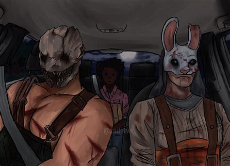 trapper takes claudette and anna to mcdonalds : r/deadbydaylight