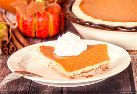 Halloween Pumpkin Pie Recipe | RecipeLand