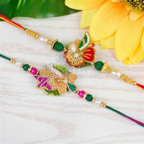 Flower Rakhi Duet- MyFlowerTree