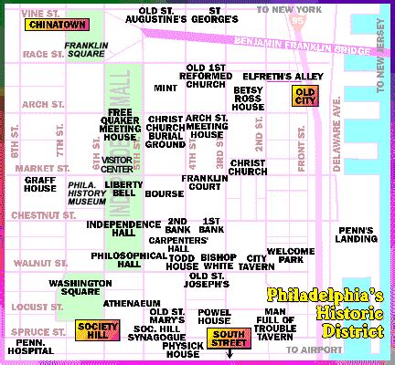 Philadelphia Historic District Map - Draw A Topographic Map