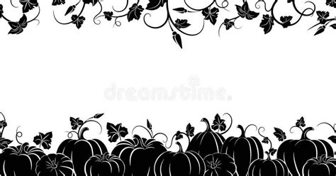 Fall Border Clipart Black And White